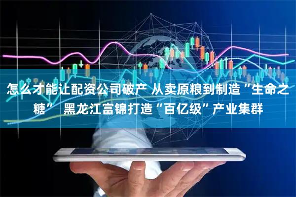 怎么才能让配资公司破产 从卖原粮到制造“生命之糖”  黑龙江富锦打造“百亿级”产业集群